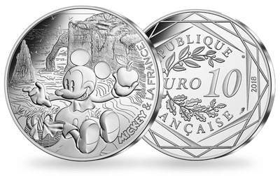 La monnaie de 10 Euros Argent Mickey 